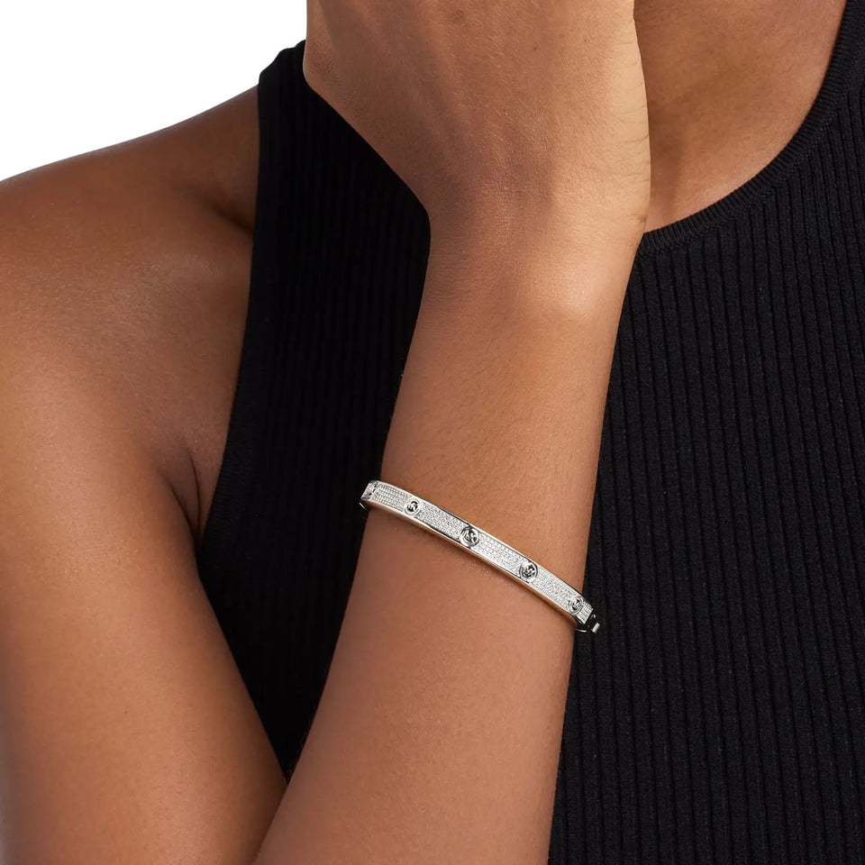 Michael Kors Ladies Brilliance Stone Set MK Bangle