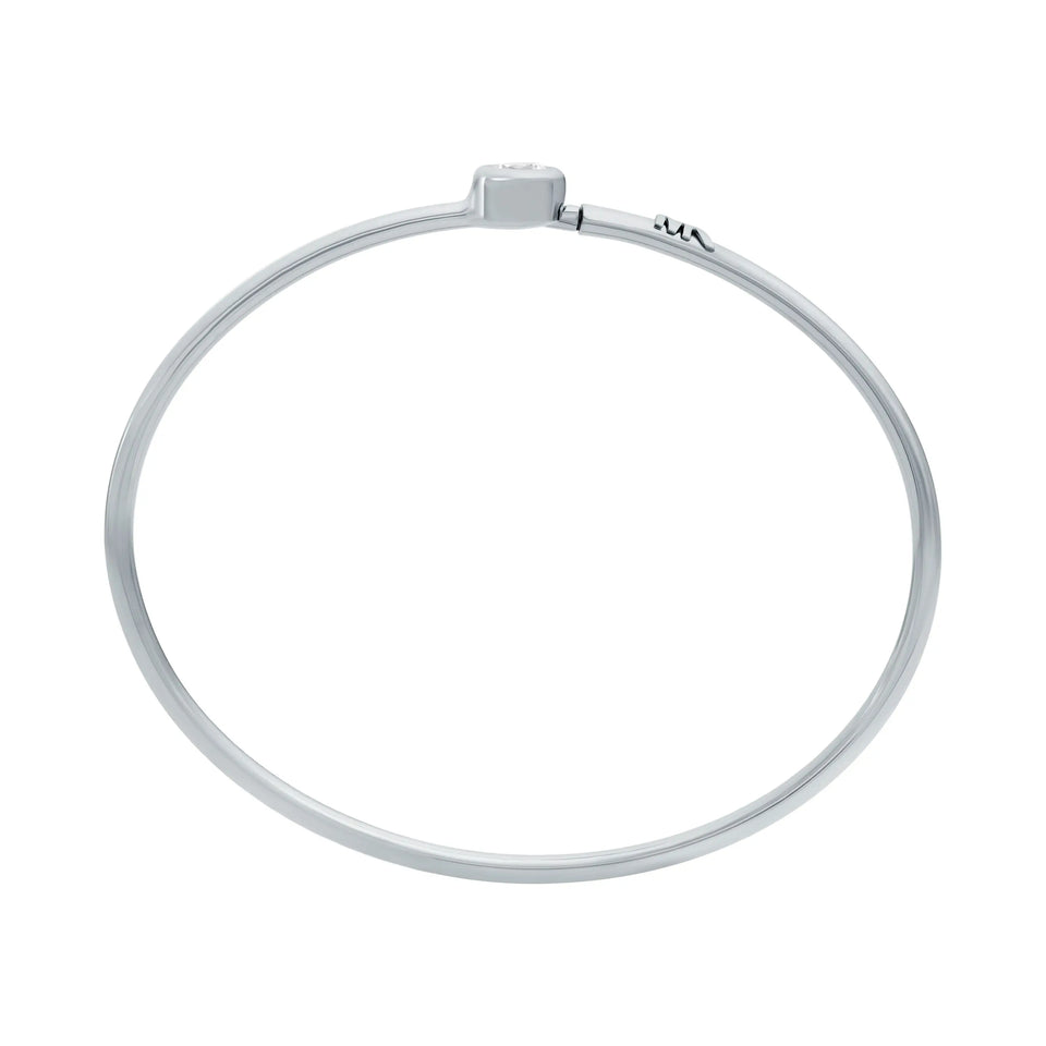 Michael Kors Ladies Brilliance Round Stone Set Station Bangle
