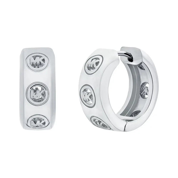 Michael Kors Ladies Kors MK Huggie Hoop Earrings