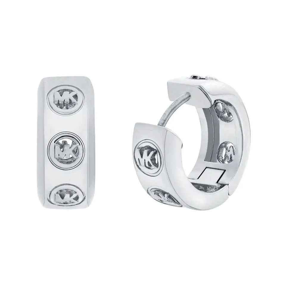 Michael Kors Ladies Kors MK Huggie Hoop Earrings
