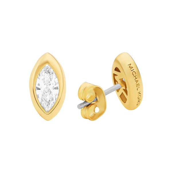 Michael Kors Ladies Brilliance Marquise Stone Set Stud Earrings