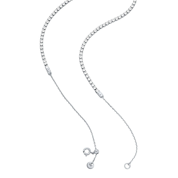 Michael Kors Ladies Brilliance Stone Set Chain Necklace