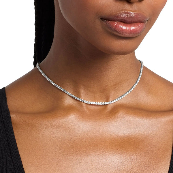 Michael Kors Ladies Brilliance Stone Set Chain Necklace