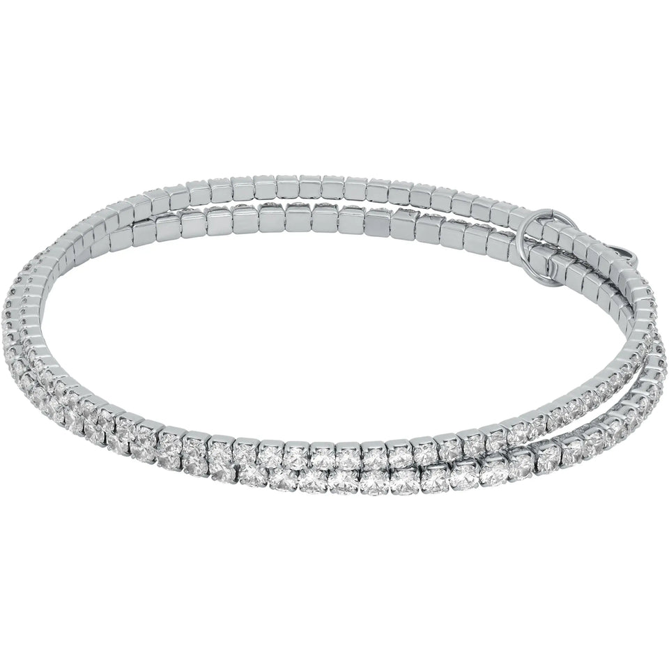 Michael Kors Ladies Premium Stone Set Double Wrap Bracelet