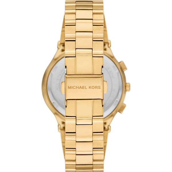 Michael Kors Ladies Billie 37mm Gold Dial Chronograph Watch