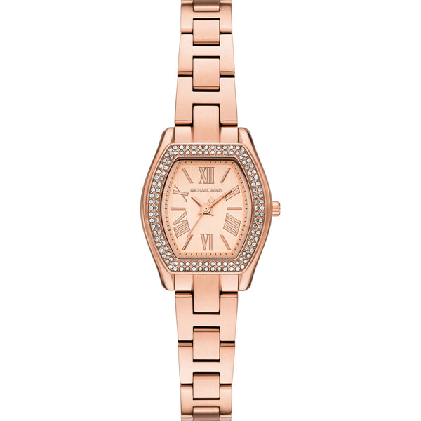 Michael Kors Ladies Chelsea Rose Gold PVD Bracelet Watch