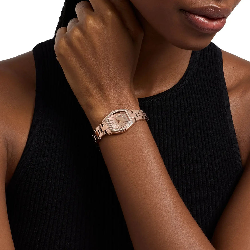 Michael Kors Ladies Chelsea Rose Gold PVD Bracelet Watch