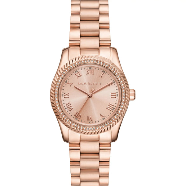 Michael Kors Ladies Lexington Rose Gold Bracelet Watch
