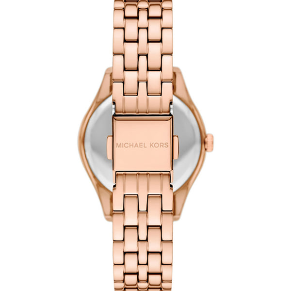 Michael Kors Ladies Harlowe Rose PVD Plated Bracelet Watch