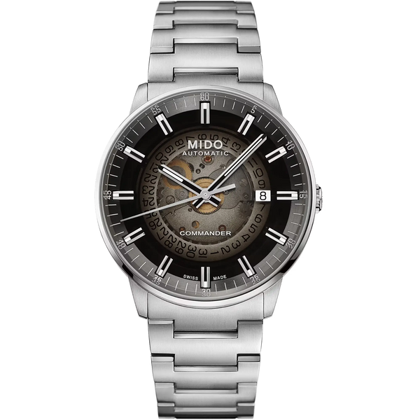 MIDO Men's Commander Gradient Black Dial 40mm Automatic Watch