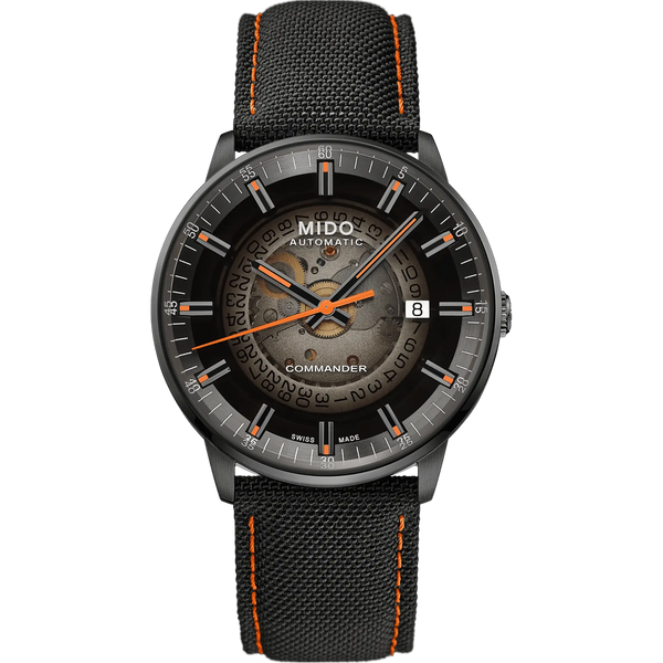 MIDO Men's Commander Gradient 40mm Black Dial Watch