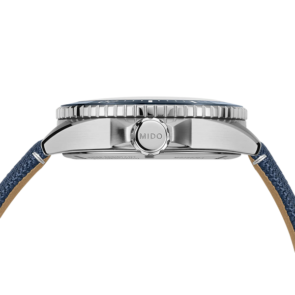 MIDO Men's Ocean Star GMT 44mm Automatic Blue Watch