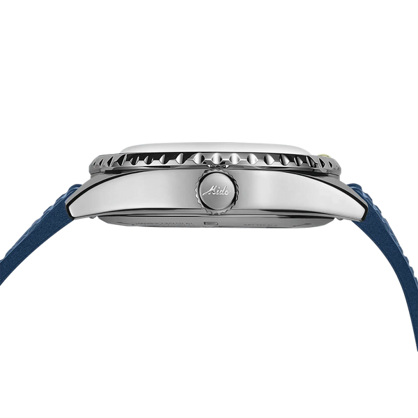 MIDO Men's Ocean Start Decompression Worldtimer 40mm Blue Watch