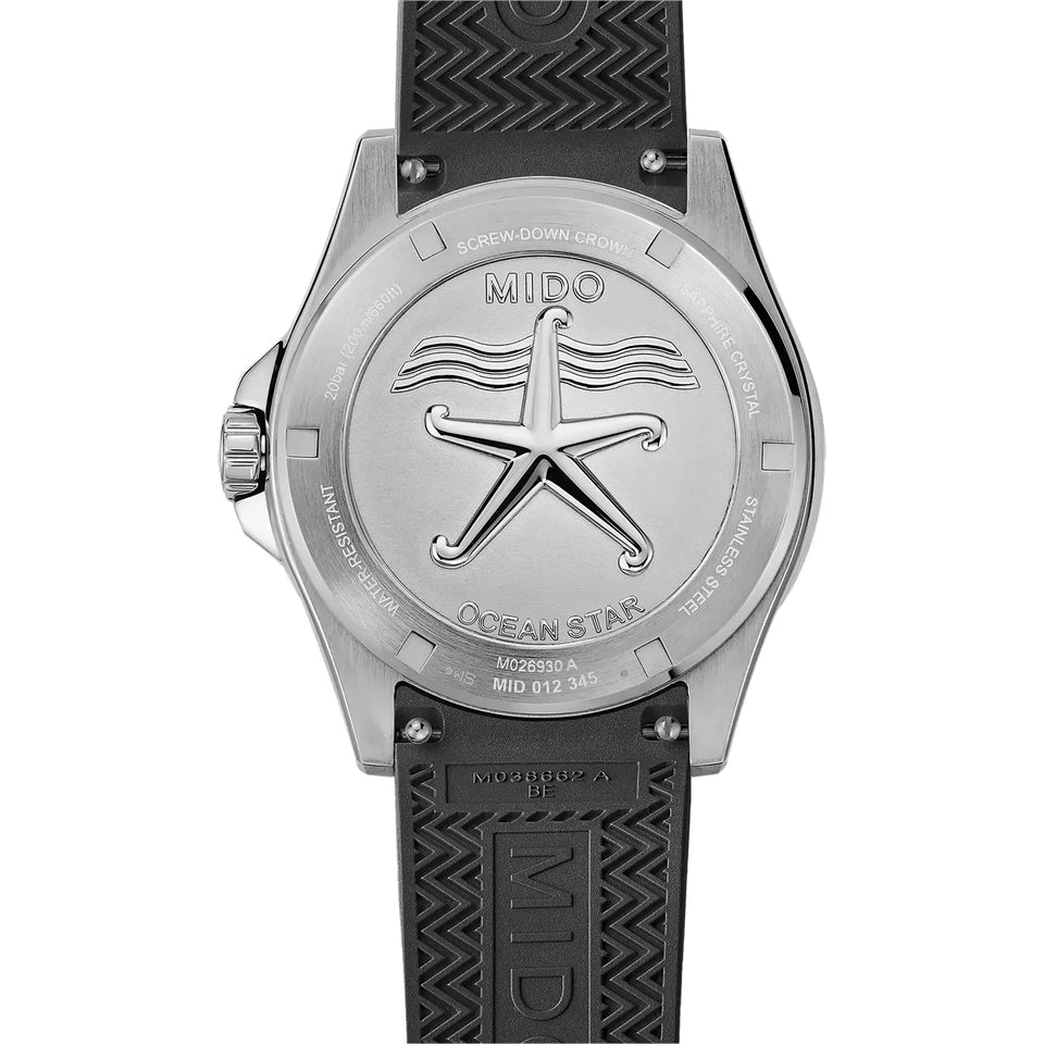 MIDO Men's Ocean Star 200 41mm Automatic Black Watch
