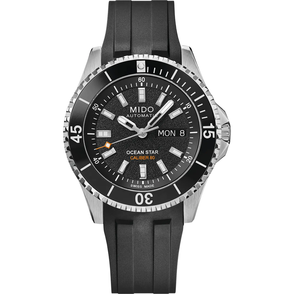 MIDO Men's Ocean Star 200 41mm Automatic Black Watch
