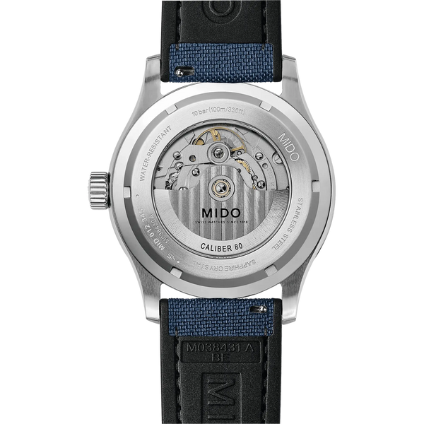 MIDO Mens Multifort M Blue Automatic 42mm Watch