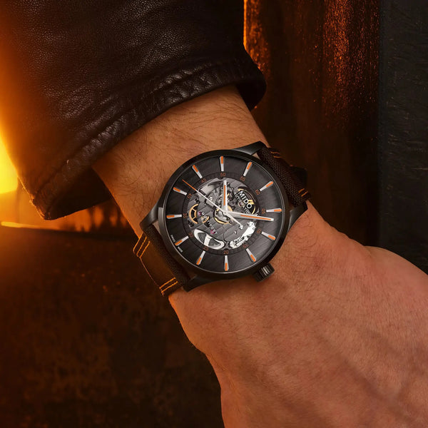MIDO Multifort Skeleton Vertigo 42mm Automatic Black Watch