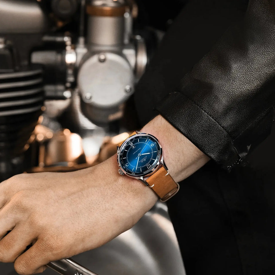 MIDO Men's Multifort Patrimony Blue Dial 40mm Automatic Watch