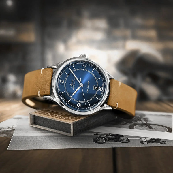 MIDO Men's Multifort Patrimony Blue Dial 40mm Automatic Watch