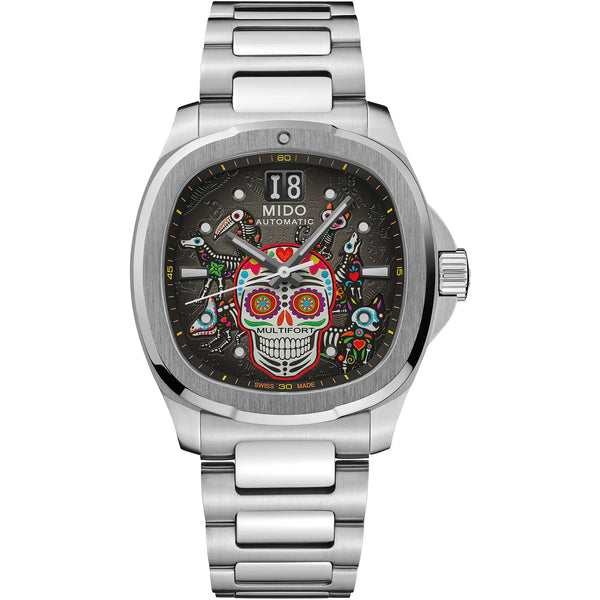 MIDO Men's Special Edition Multifort TV Big Date Alebrijes 40mm Watch