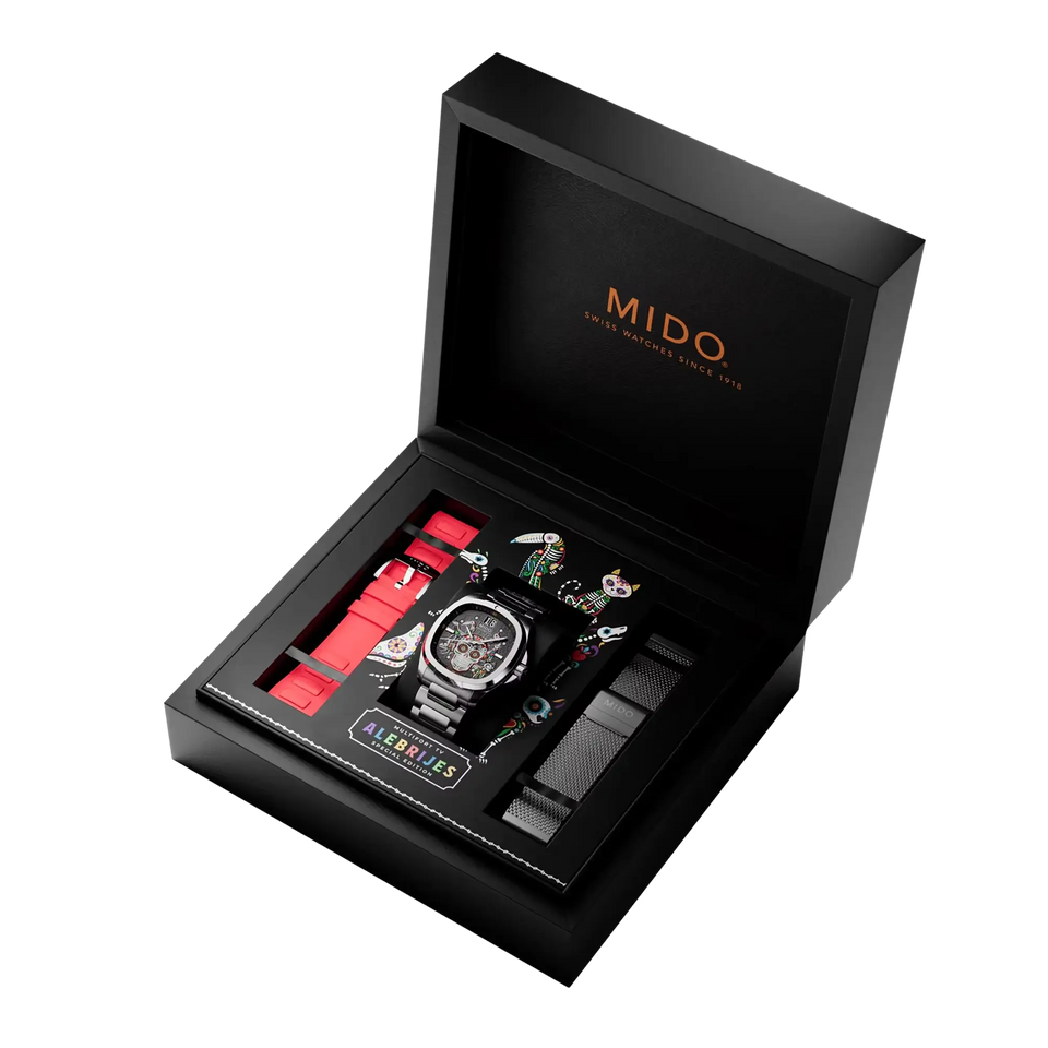 MIDO Men's Special Edition Multifort TV Big Date Alebrijes 40mm Watch
