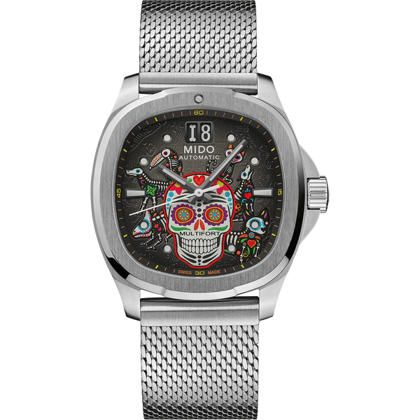 MIDO Men's Special Edition Multifort TV Big Date Alebrijes 40mm Watch