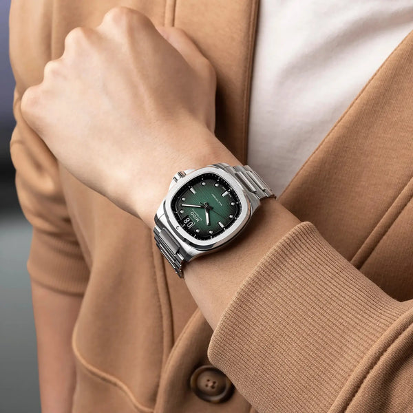 MIDO Men's Multifort TV Big Date Green Dial Automatic Watch