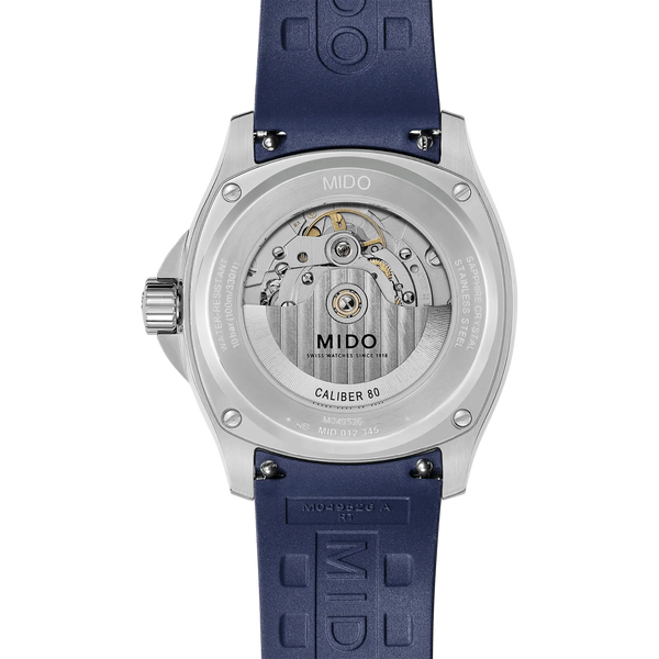 MIDO Men's Multifort TV Big Date 40mm Blue Automatic Watch
