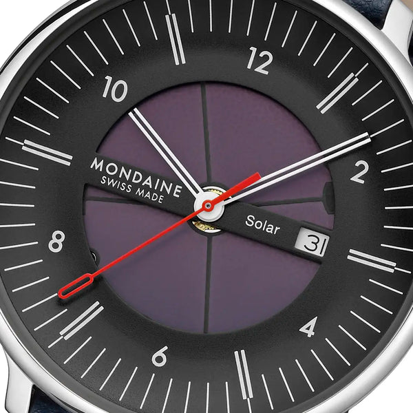 Mondaine Men's Doppio Skeleton Edition 41mm Leather Strap Watch