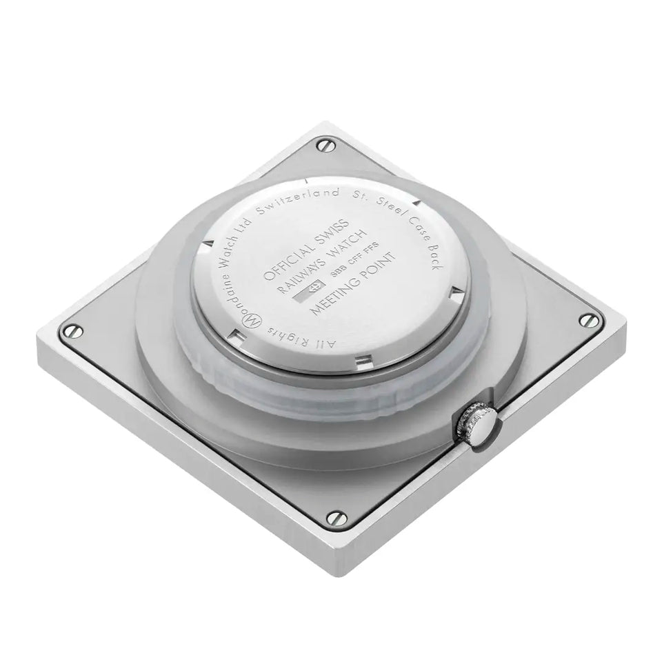 Mondaine Zurich Meeting Point Miniature Edition Clock