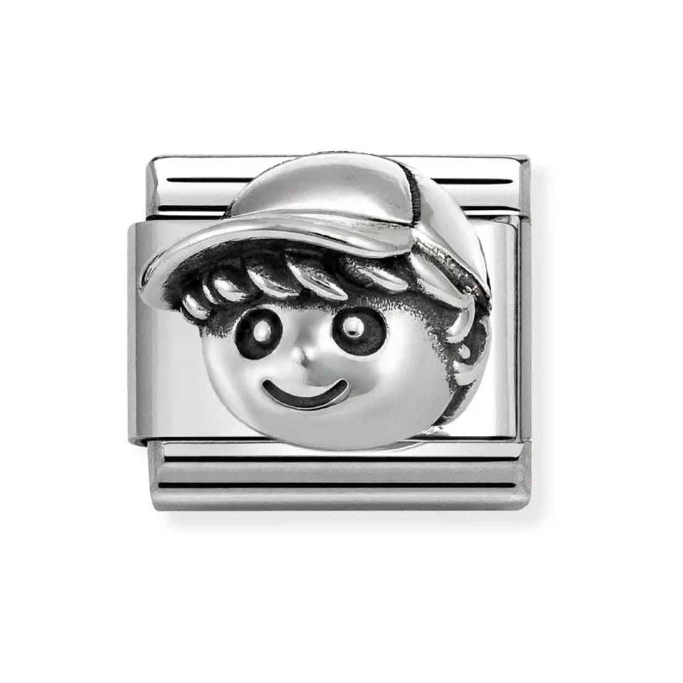 Nomination CLASSIC Silver Boy With Cap Charm