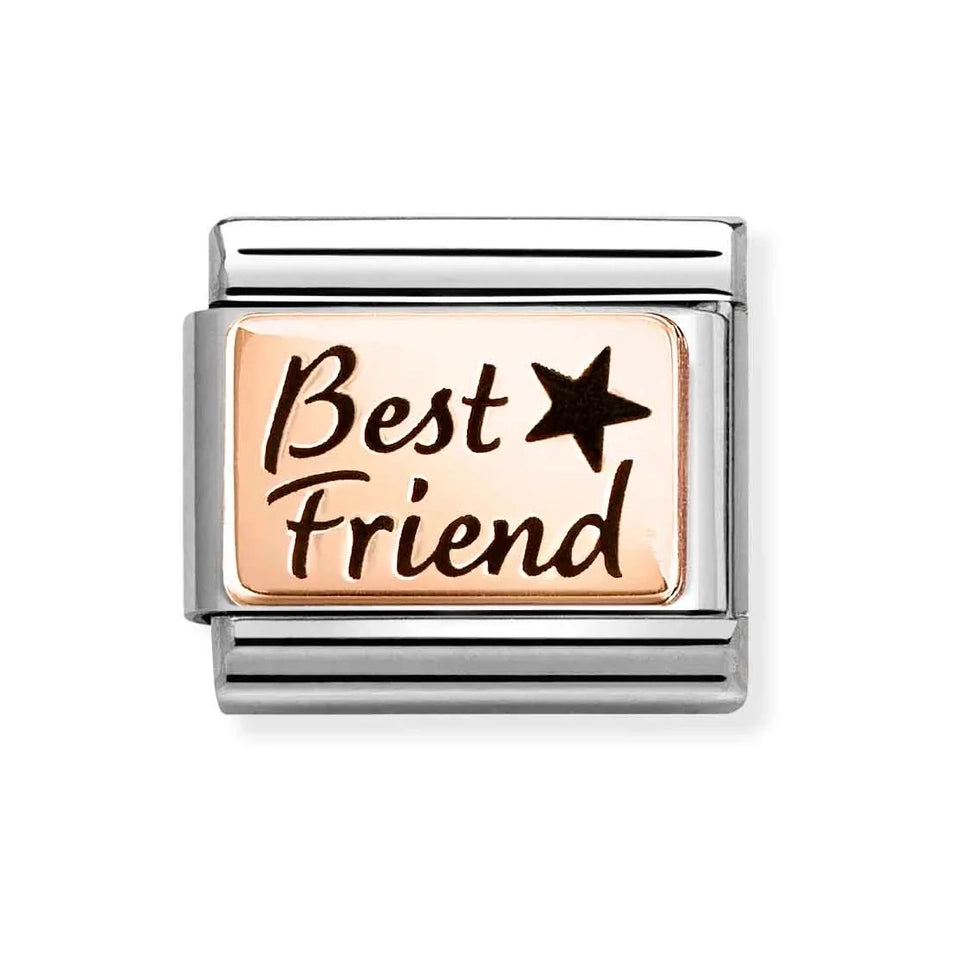 Nomination CLASSIC Rose 'Best Friends' Charm