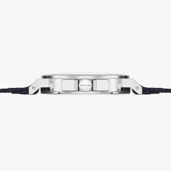 NOMOS Glashütte Ahoi Neomatik 38 Date Sky Automatic Watch | Exhibition Case Back
