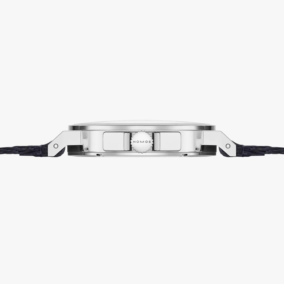 NOMOS Glashütte Ahoi Neomatik 38 Date Sky Automatic Watch | Exhibition Case Back
