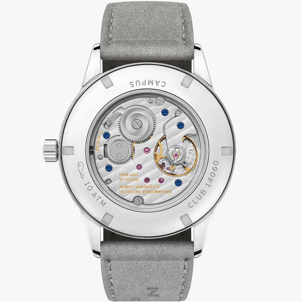 NOMOS Glashütte Club Campus 38 Endless Blue Unisex Hand Wound Watch