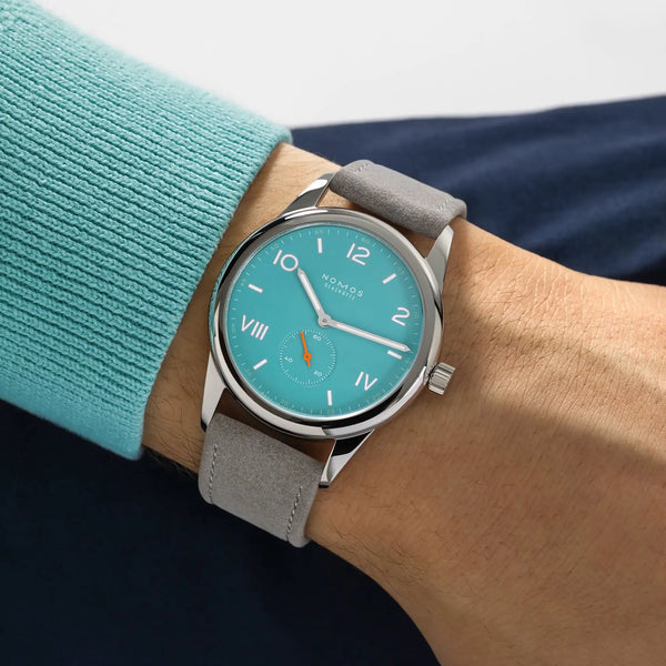 NOMOS Glashütte Club Campus 38 Endless Blue Unisex Hand Wound Watch