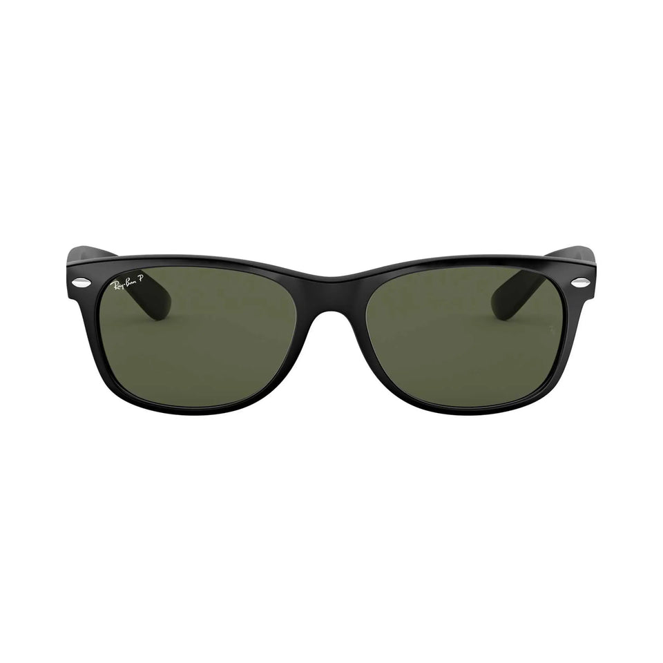 Ray-Ban NEW WAYFARER RB2132 Plastic With Green Polarised Lenses