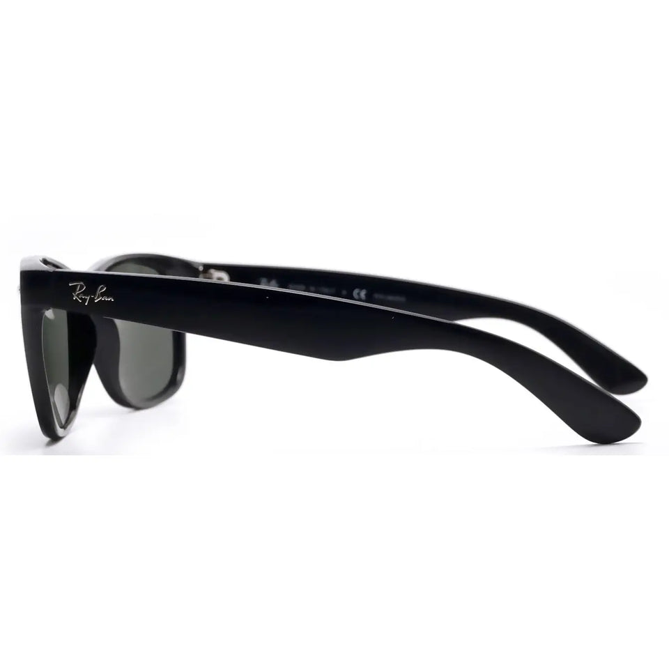 Ray-Ban NEW WAYFARER RB2132 Black Acetate With G-15 Green Lenses
