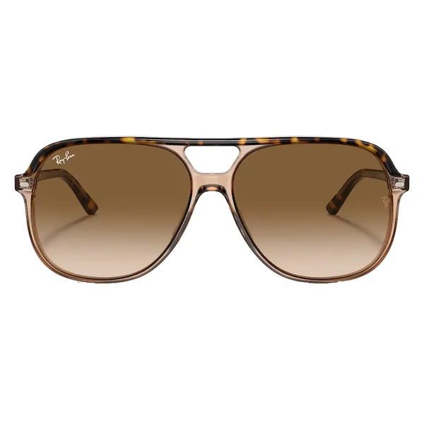 Ray-Ban BILL Polished Havana On Transparent Brown with Light Brown Gradient Lenses