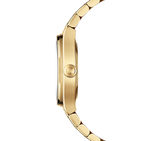Raymond Weil Ladies A.R.T 30mm Mother of Pearl Gold Coloured Diamond Set Watch