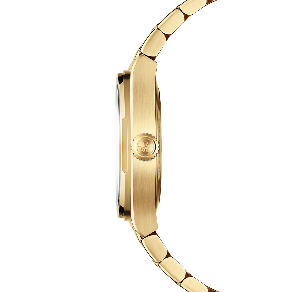 Raymond Weil Ladies A.R.T 30mm Mother of Pearl Gold Coloured Diamond Set Watch