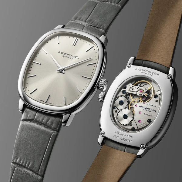 Raymond Weil Mens Toccata Heritage 33mm Silver Dial Automatic Watch
