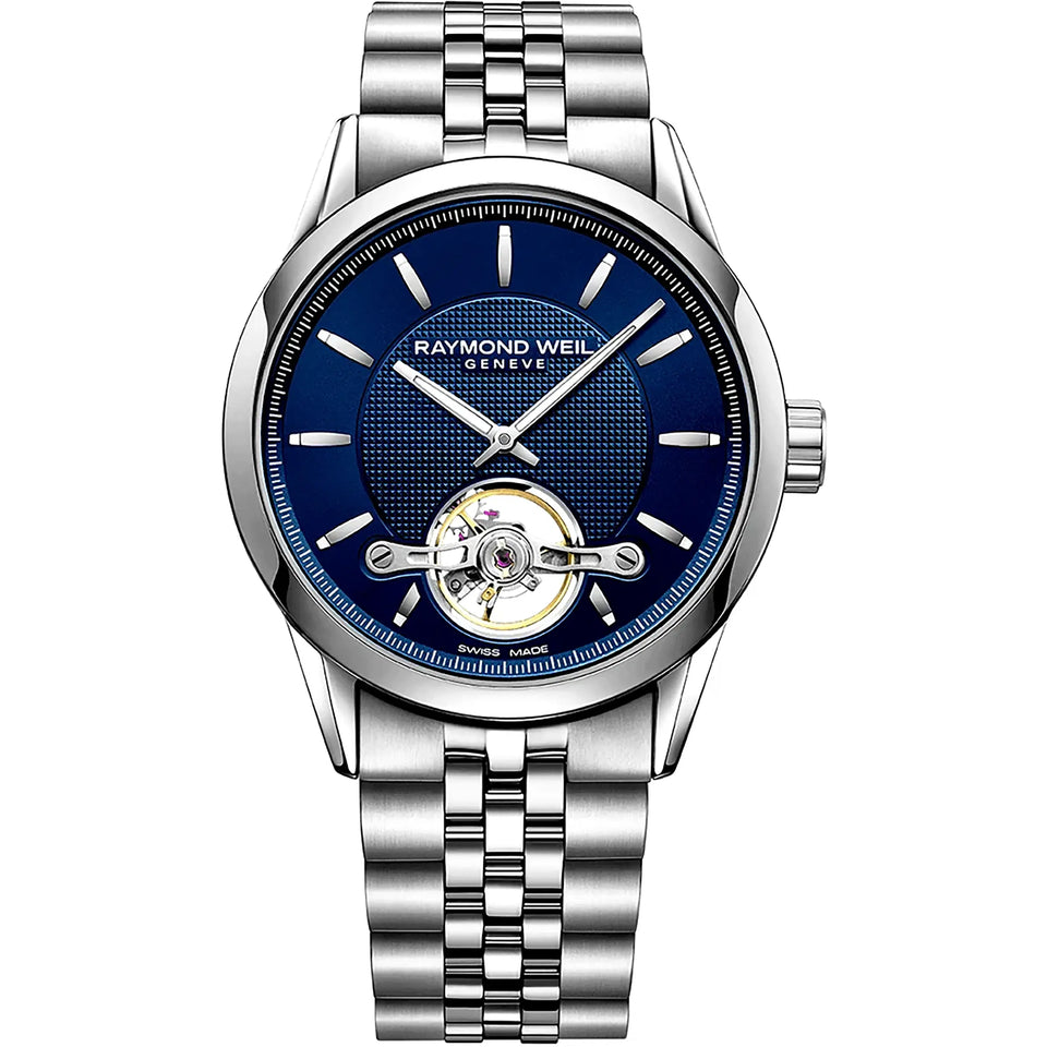 Raymond Weil Men's Freelancer 42mm Blue Dial Automatic Watch