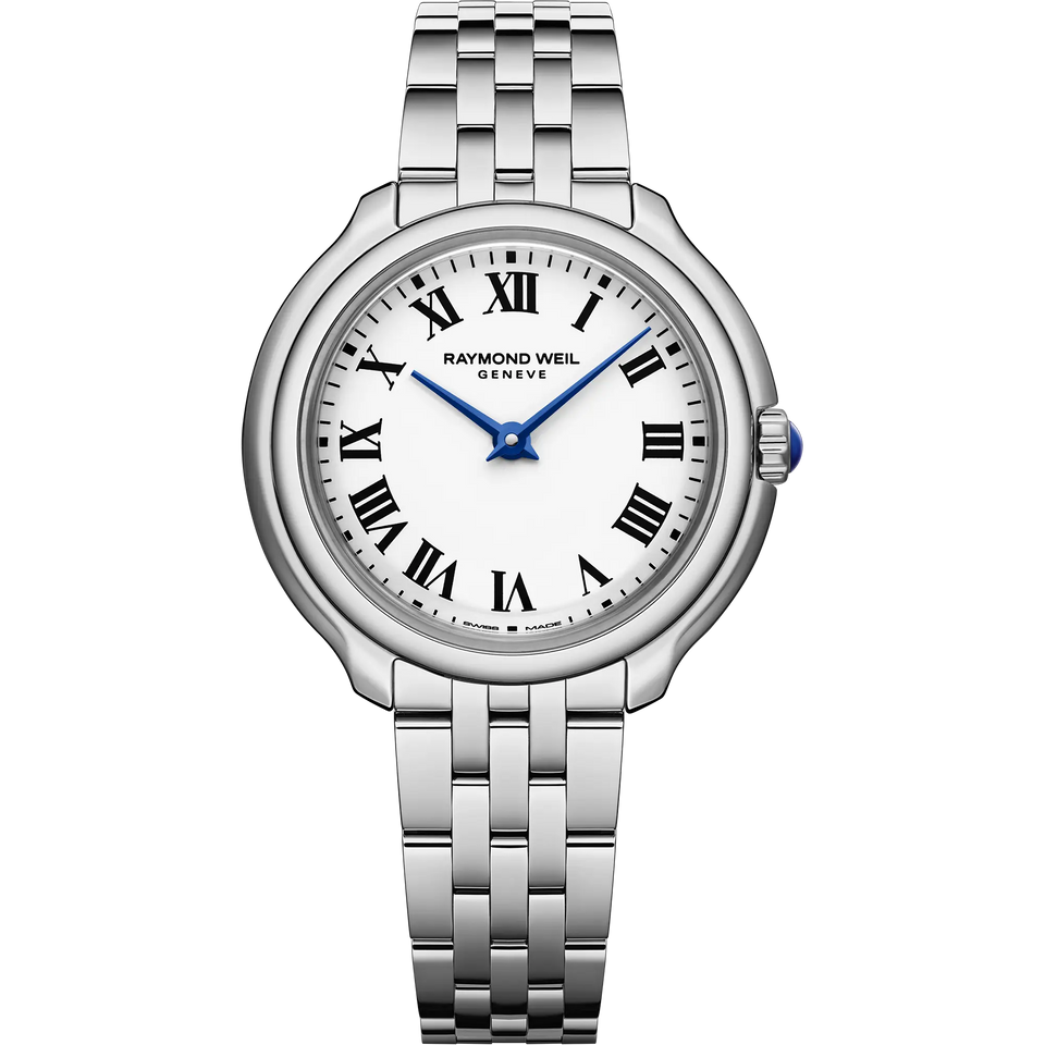Raymond Weil Ladies Toccata Heritage 28mm White Dial Watch