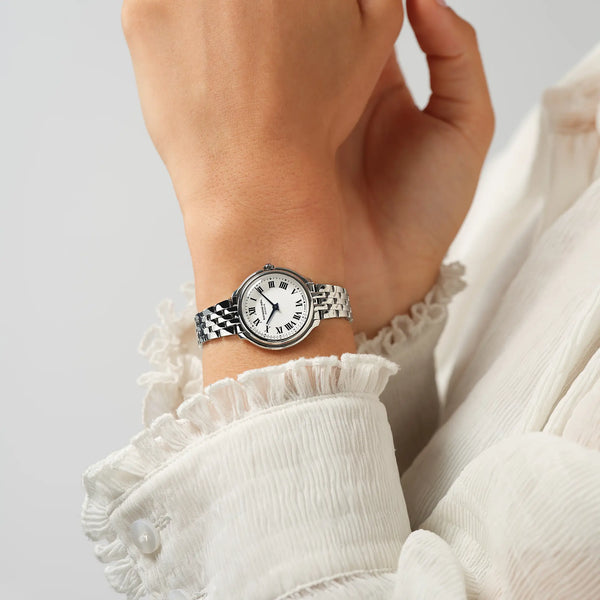 Raymond Weil Ladies Toccata Heritage 28mm White Dial Watch