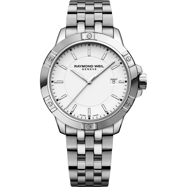 Raymond Weil Men's Tango White Dial 41mm Watch