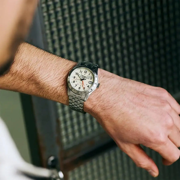 Seiko 5 Sports Men's GMT Field 'Desert Sand' Bracelet Watch