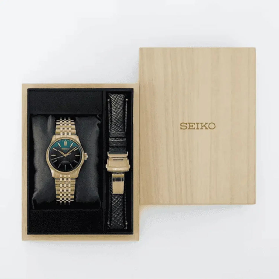 Seiko Presage Limited Edition Tradman’s Bonsai Green Matsuba-iro Bracelet Watch