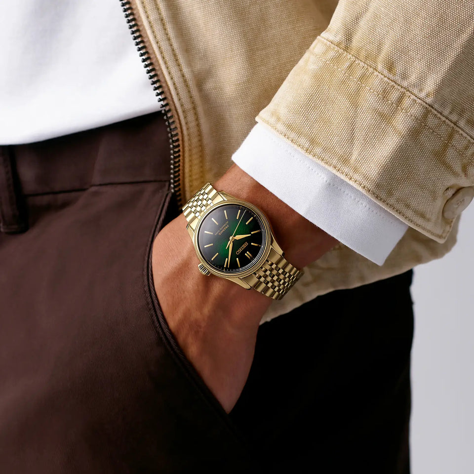 Seiko Presage Limited Edition Tradman’s Bonsai Green Matsuba-iro Bracelet Watch
