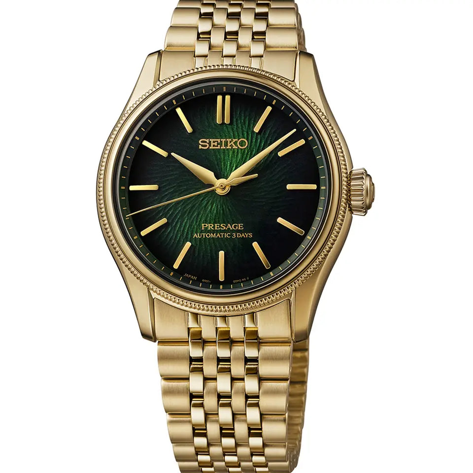 Seiko Presage Limited Edition Tradman’s Bonsai Green Matsuba-iro Bracelet Watch